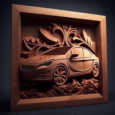 3D мадэль Peugeot 301 2012 (STL)